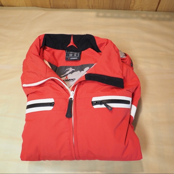 Atomic XL red white black ski snowboard coat - Picture 8 of 11